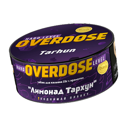 Табак Overdose - Tarhun (Лимонад Тархун, 25 грамм) купить в Тольятти