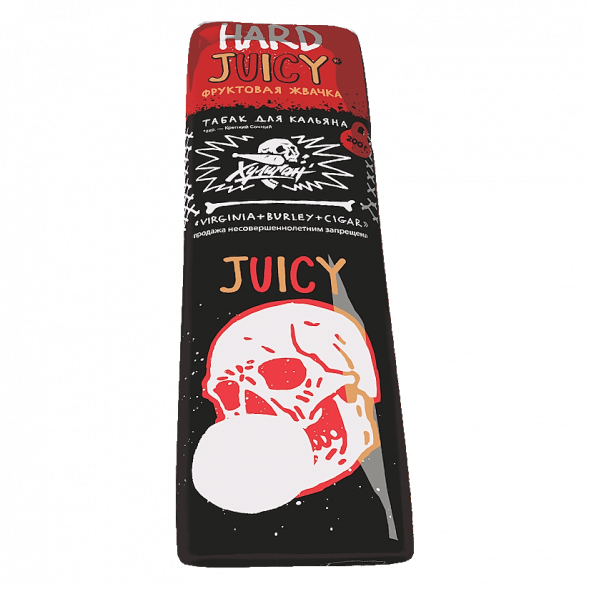 Табак Хулиган Hard - Juicy (Фруктовая Жвачка, 200 грамм) купить в Тольятти