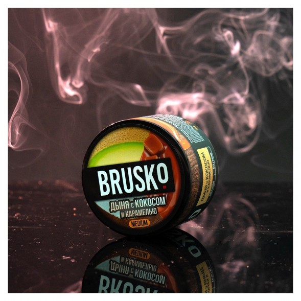 Смесь Brusko Medium - Дыня с Кокосом и Карамелью (50 грамм) купить в Тольятти