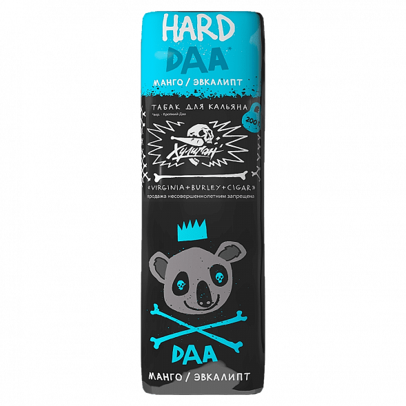 Табак Хулиган Hard - DAA (Манго и Эвкалипт, 200 грамм) купить в Тольятти
