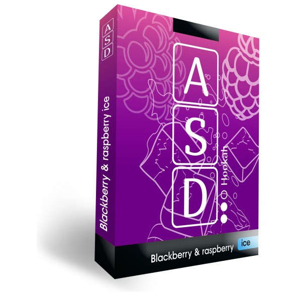 Смесь ASD - Blackberry and Raspberry Ice (Ежевика и Малина Лёд, 50 грамм) купить в Тольятти