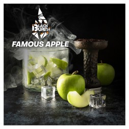 Табак BlackBurn - Famous apple (Зеленое Яблоко со Льдом, 25 грамм)