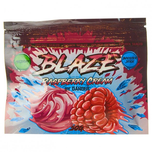 Смесь Blaze Medium - Raspberry Cream (Малиновое Мороженное, 50 грамм) купить в Тольятти
