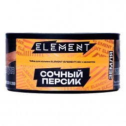 Табак Element Земля - Rich Peach NEW (Сочный Персик, 25 грамм)
