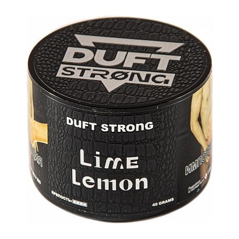 Табак Duft Strong - Lime Lemon (Лайм и Лимон, 200 грамм) купить в Тольятти