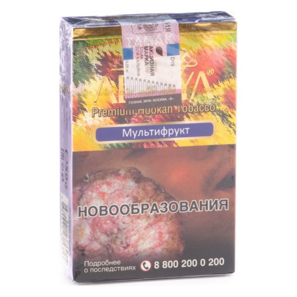 Табак Adalya - Mixfruits (Мультифрукт, 50 грамм, Акциз) купить в Тольятти