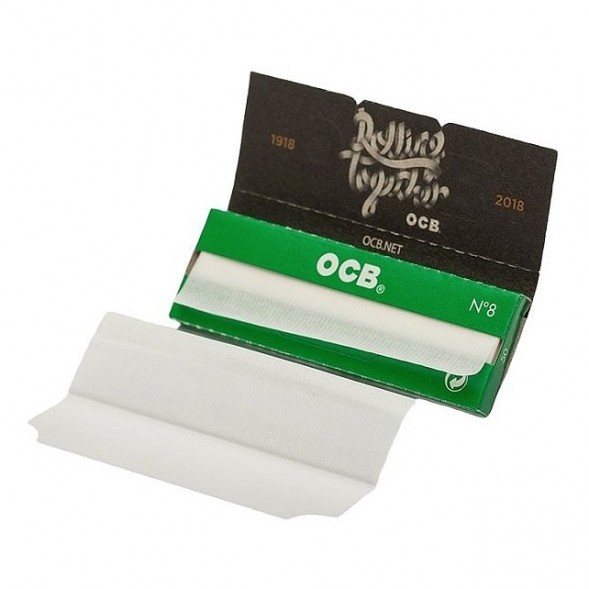Бумага для самокруток OCB - №8 Green (50штук/50) купить в Тольятти