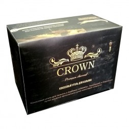 Уголь Crown (22 мм, 24 кубика)