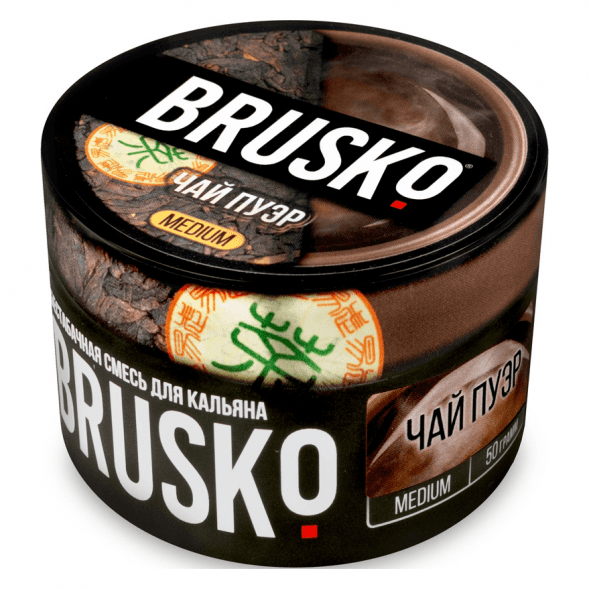 Смесь Brusko Medium - Чай Пуэр (50 грамм) купить в Тольятти