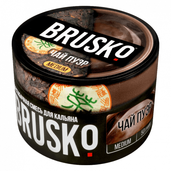 Смесь Brusko Medium - Чай Пуэр (50 грамм) купить в Тольятти