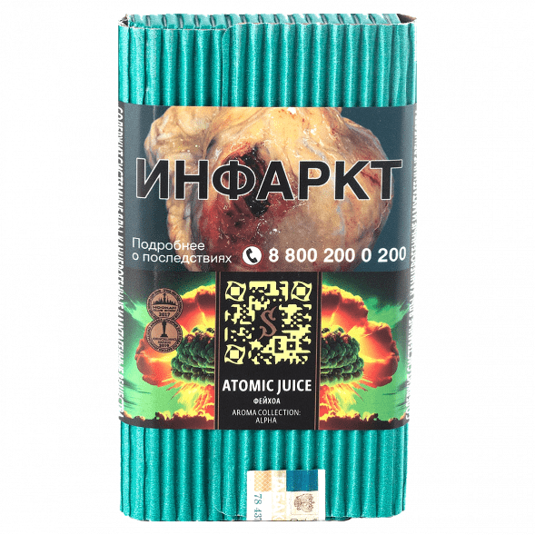 Табак Satyr - Atomic Juice (Фейхоа, 100 грамм) купить в Тольятти