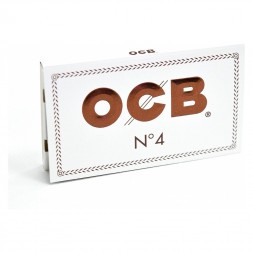 Бумага для самокруток OCB - №4 Double White (100 штук)