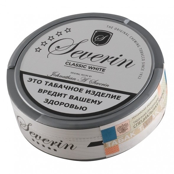 Табак жевательный SEVERIN - CLASSIC WHITE SLIM купить в Тольятти