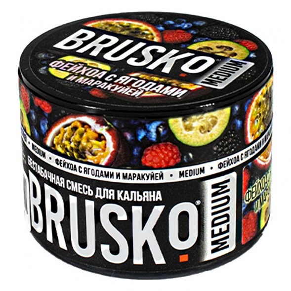 Смесь Brusko Zero - Фейхоа с Ягодами и Маракуйей (250 грамм) купить в Тольятти