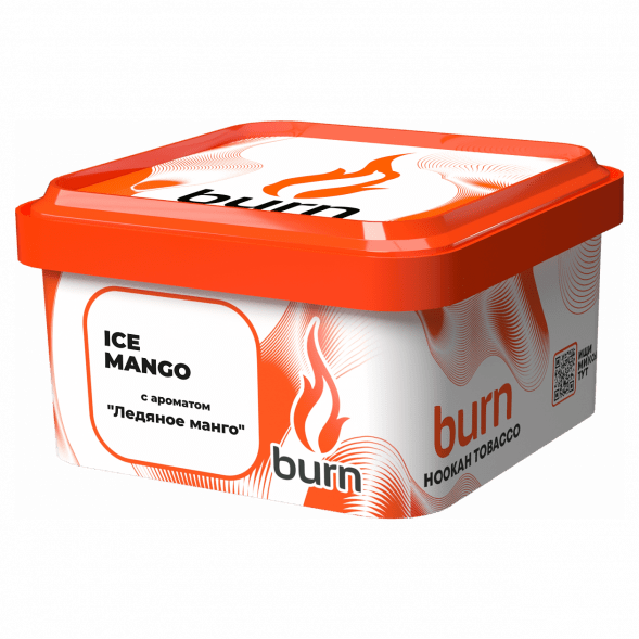 Табак Burn - Ice Mango (Ледяное Манго, 200 грамм) купить в Тольятти