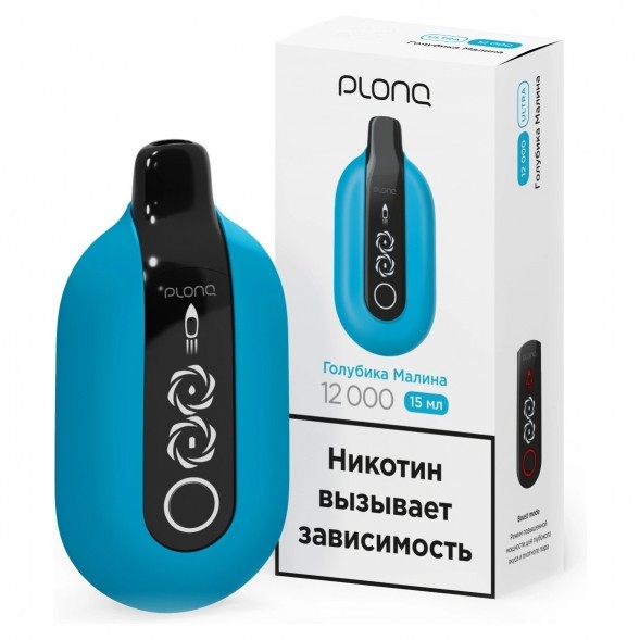 PLONQ ULTRA - Голубика Малина (12000 затяжек) купить в Тольятти