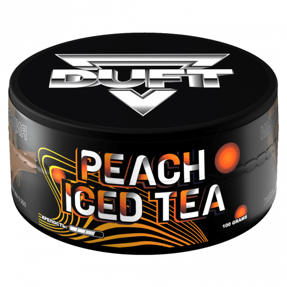 Табак Duft - Peach Iced Tea (Ледяной Персиковый Чай, 80 грамм) купить в Тольятти