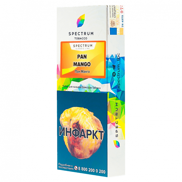 Табак Spectrum - Pan Mango (Пан Манго, 100 грамм) купить в Тольятти