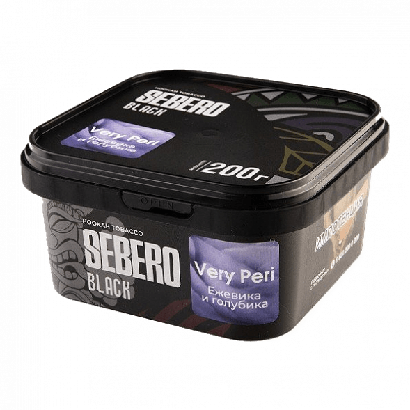 Табак Sebero Black - Very Peri (Ежевика и Голубика, 200 грамм) купить в Тольятти