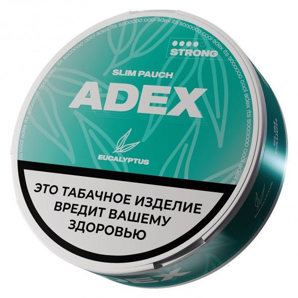 Табак жевательный ADEX STRONG SLIM - Eucalyptus (Эвкалипт) купить в Тольятти