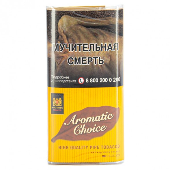 Табак трубочный Mac Baren - Aromatic Choice (40 грамм) купить в Тольятти
