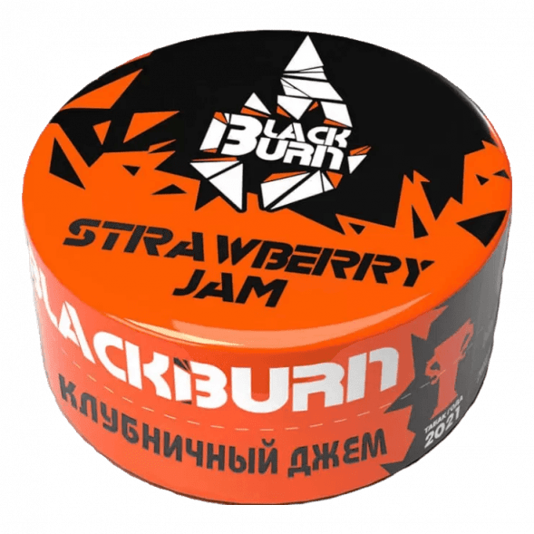 Табак BlackBurn - Strawberry Jam (Клубничное Варенье, 25 грамм) купить в Тольятти