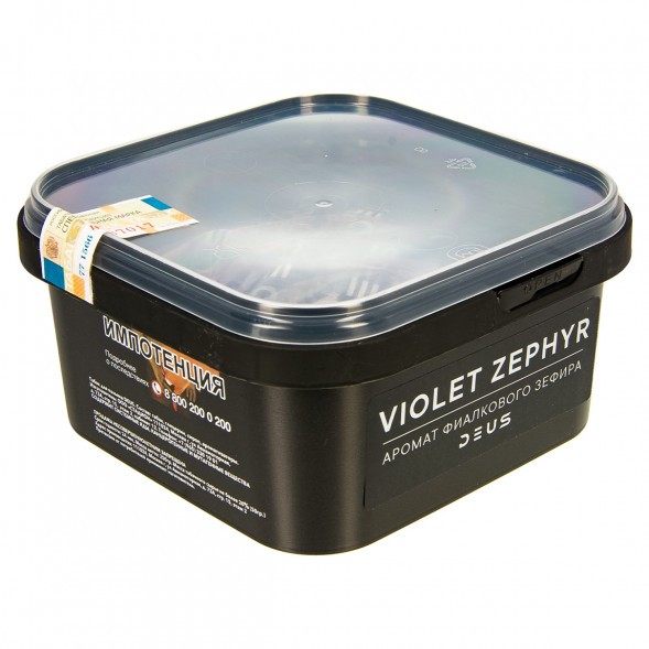 Табак Deus - Violet Zephyr (Фиалковый Зефир, 250 грамм) купить в Тольятти