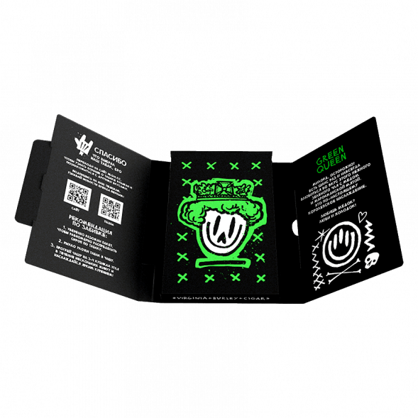 Табак Хулиган - Green Queen (Мятный Чай с Мёдом, 25 грамм) купить в Тольятти