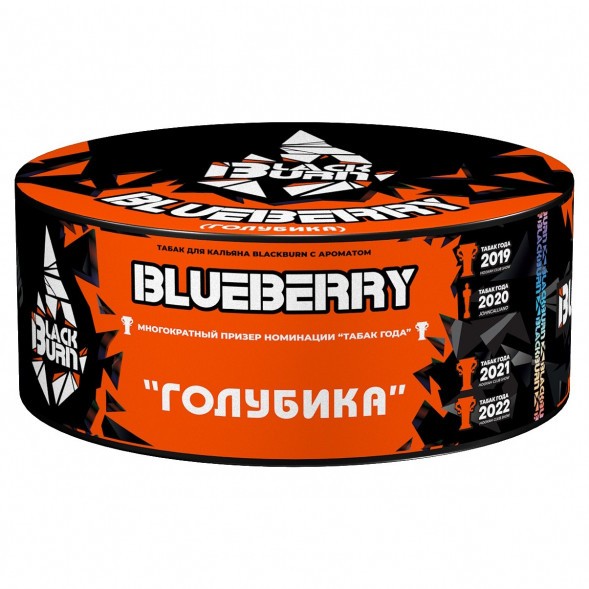 Табак BlackBurn - Blueberry (Голубика, 100 грамм) купить в Тольятти