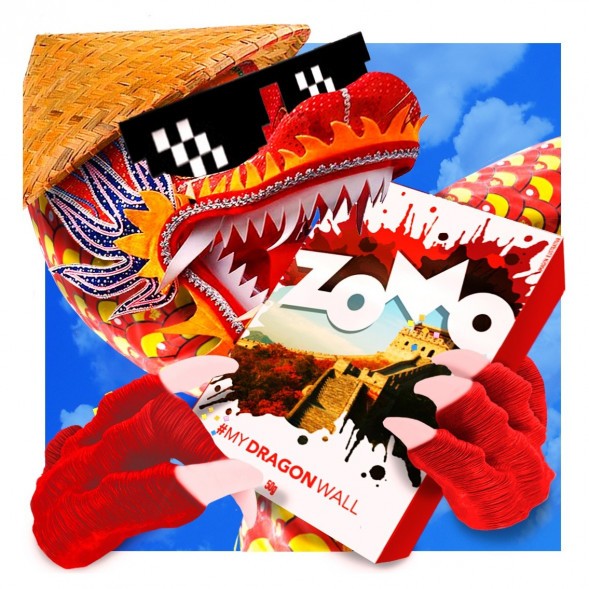 Табак Zomo - Dragon Wall (Драгон Волл, 50 грамм) купить в Тольятти