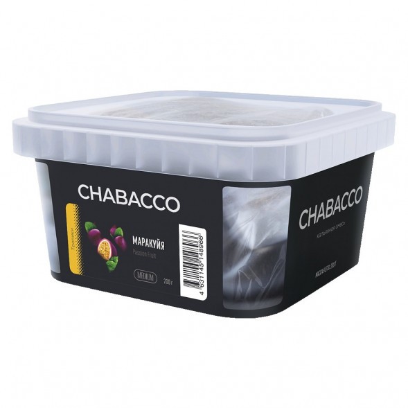 Смесь Chabacco MEDIUM - Passion Fruit (Маракуйя, 200 грамм) купить в Тольятти