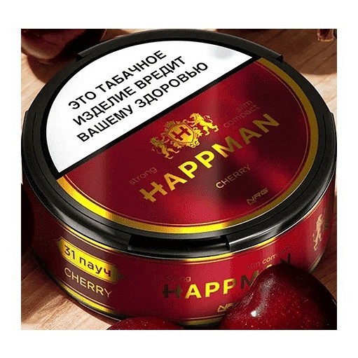 Табак жевательный HAPPMAN - Вишня купить в Тольятти