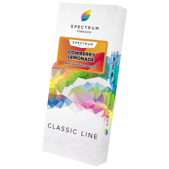 Табак Spectrum - Cowberry Lemonade (Брусничный Лимонад, 100 грамм) купить в Тольятти