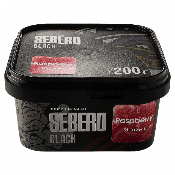 Табак Sebero Black - Raspberry (Малина, 200 грамм) купить в Тольятти
