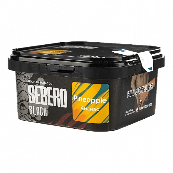 Табак Sebero Black - Pineapple (Ананас, 200 грамм) купить в Тольятти