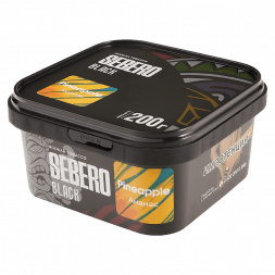 Табак Sebero Black - Pineapple (Ананас, 200 грамм)