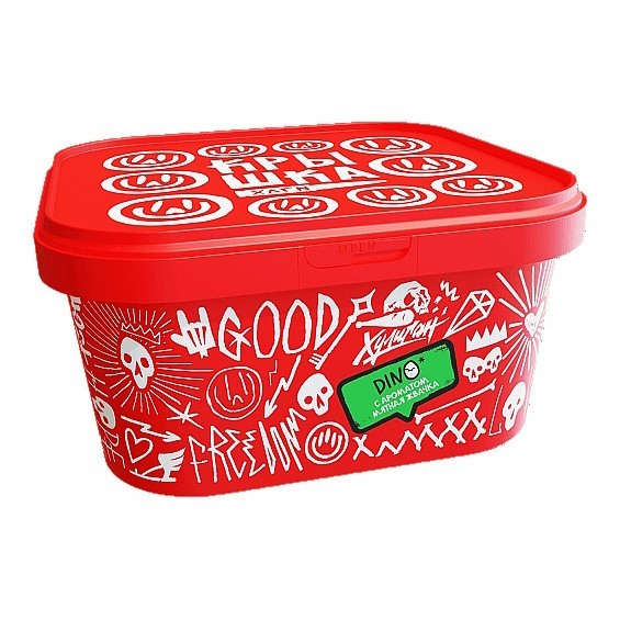 Табак Хулиган - DINO (Мятная Жвачка, 200 грамм) купить в Тольятти