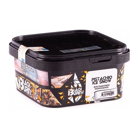 Табак BlackBurn - Pistachio Ice Snow (Фисташковый Ледовый Снег, 200 грамм) купить в Тольятти