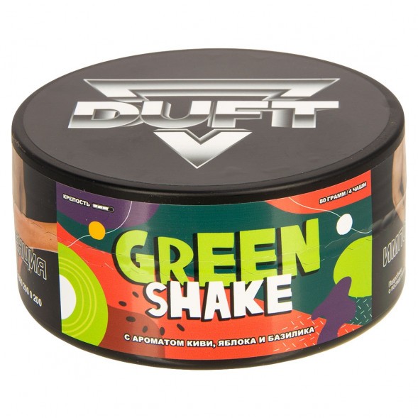 Табак Duft - Green Shake (Киви Яблоко Базилик, 80 грамм) купить в Тольятти