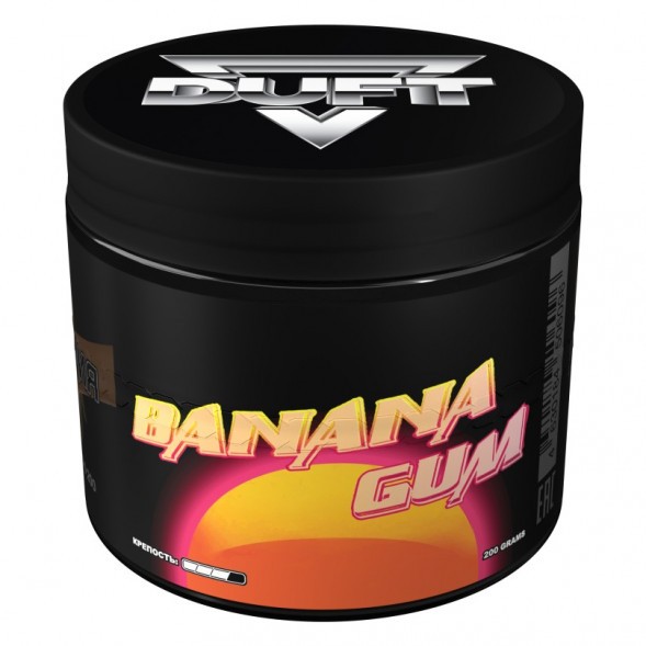 Табак Duft - Banana Gum (Банановая Жвачка, 200 грамм) купить в Тольятти