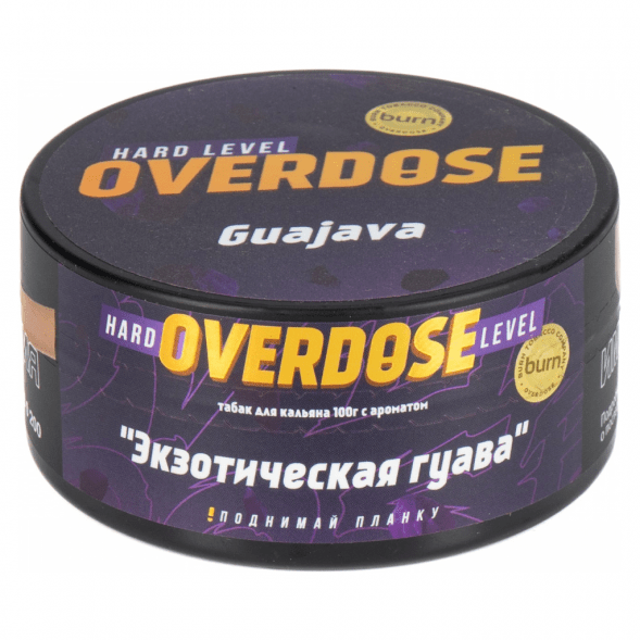 Табак Overdose - Guajava (Экзотическая Гуава, 100 грамм) купить в Тольятти