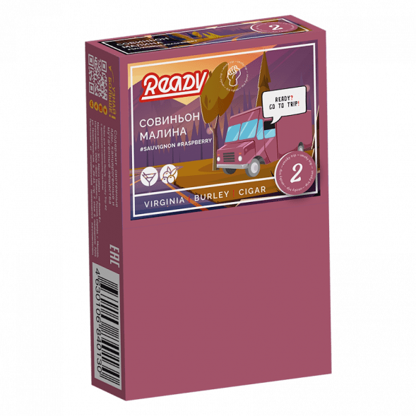 Табак Ready - Wine Trip (Smoky Trip №2) (Белое Вино Совиньон Блан, Малина, 25 грамм) купить в Тольятти