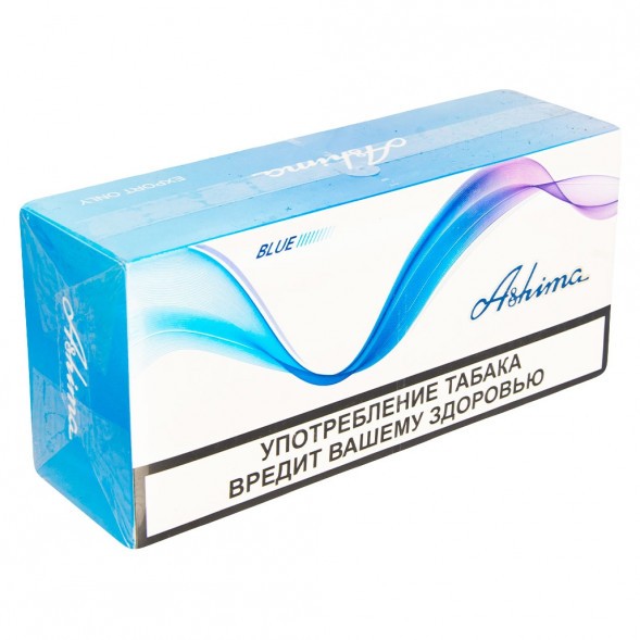 Стики ASHIMA - Blue (Оригинальный Табак, 10 пачек) купить в Тольятти