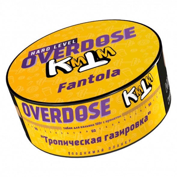 Табак Overdose - Fantola (Тропическая Газировка, 100 грамм) купить в Тольятти