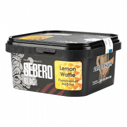 Табак Sebero Black - Lemon Waffle (Лимонные Вафли, 200 грамм)