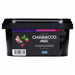 Смесь Chabacco MIX MEDIUM - Strawberry Mojito (Клубничный Мохито, 200 грамм)