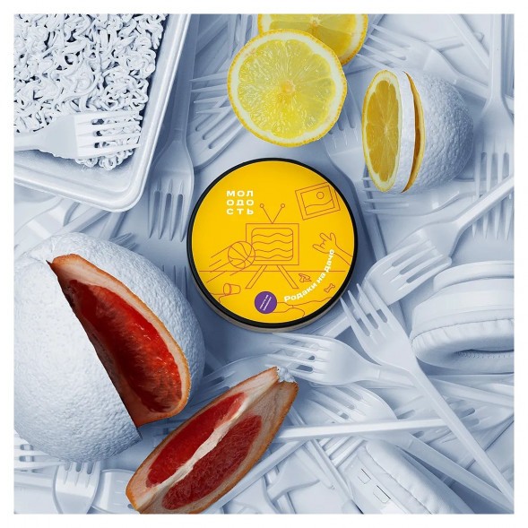 Табак Молодость - Родаки на Даче (Грейпфрут и Лимон, 25 грамм) купить в Тольятти