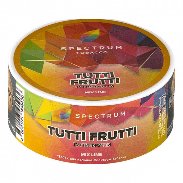 Табак Spectrum Mix Line - Tutti Frutti (Тутти-Фрутти, 25 грамм) купить в Тольятти