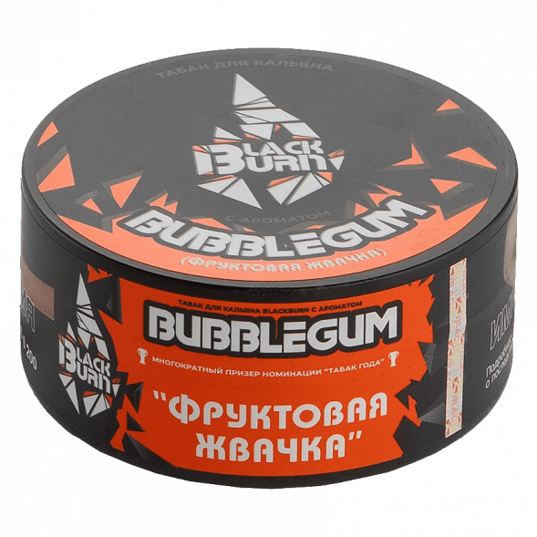 Табак BlackBurn - Bubble Gum (Фруктовая Жвачка, 100 грамм) купить в Тольятти