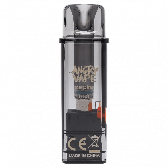 Сменный картридж Brusko - Angry Vape Fury (Прозрачный, 0.8 Ом) купить в Тольятти